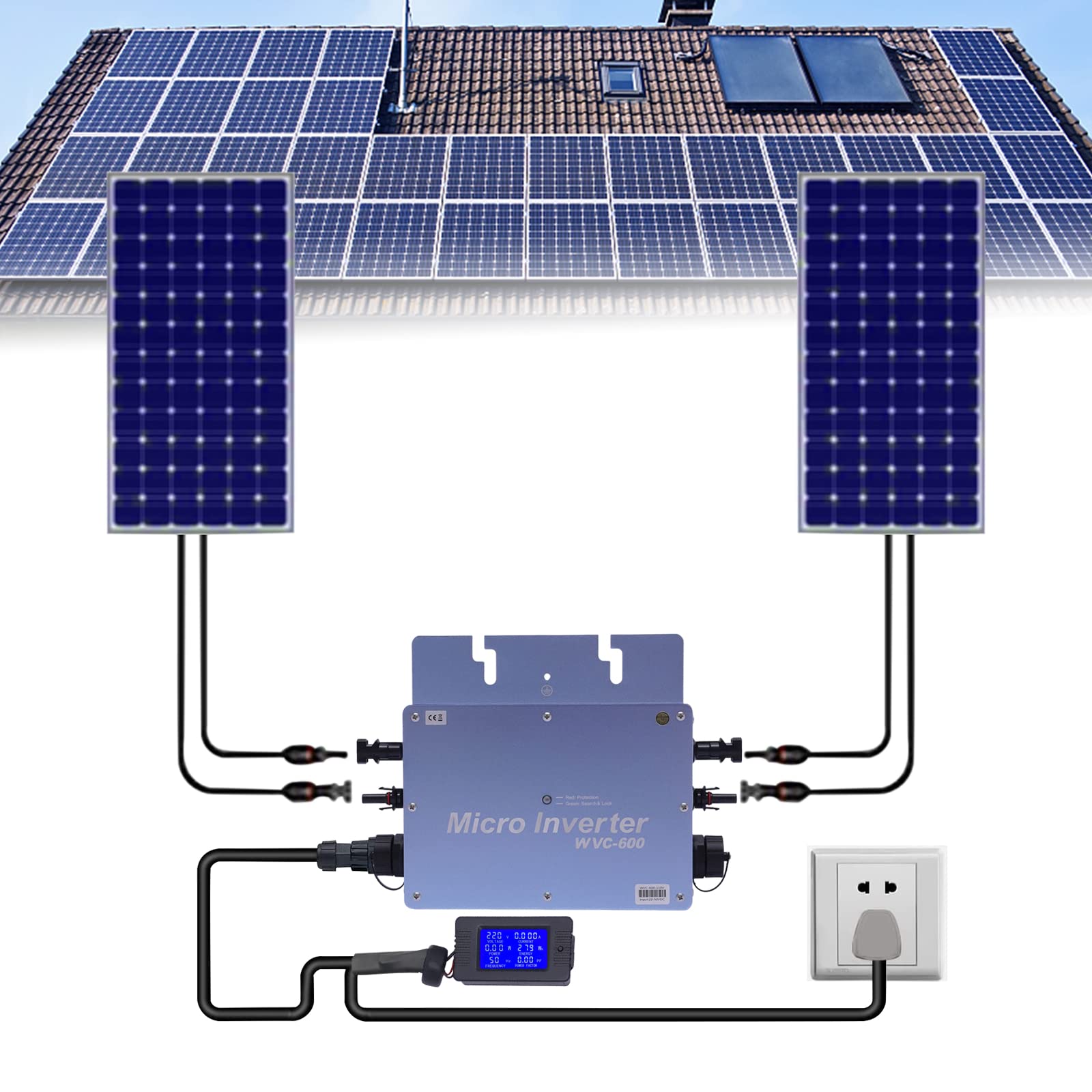 panneau solaire avec micro onduleur - LaBoutique-Solaire