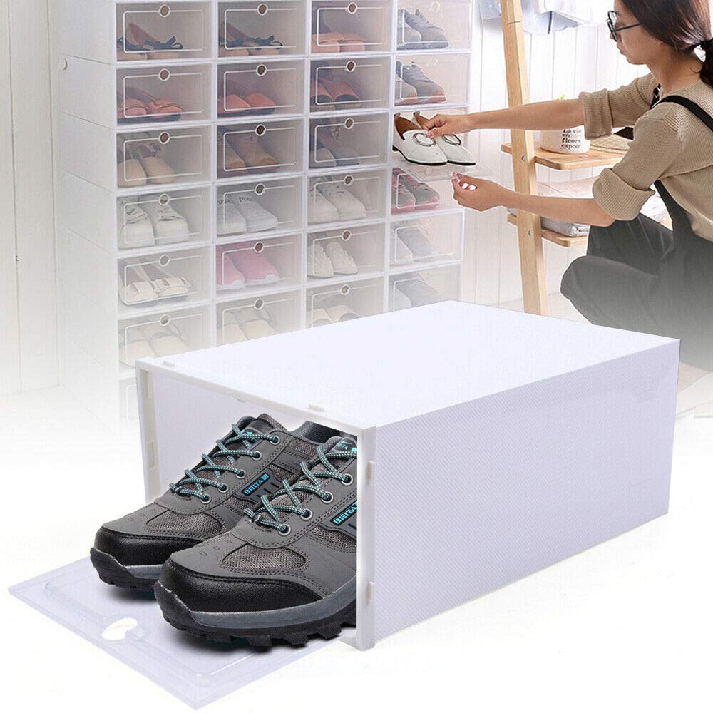Generic - Boîte à chaussures pliable de rangement en plastique