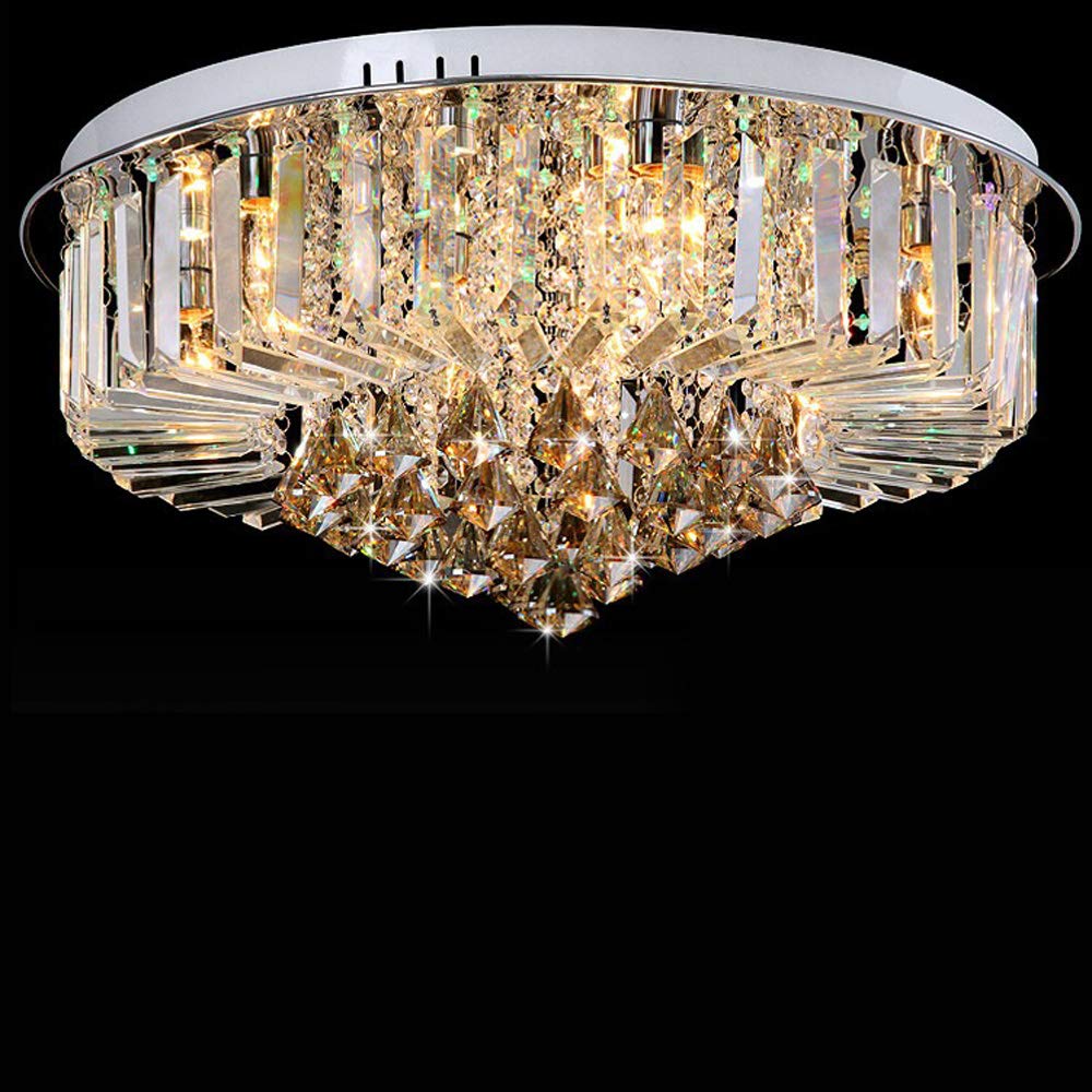 Moderne Antique Plafonnier Cristal Lustre Salon Luminaire Lampe D'éclairage