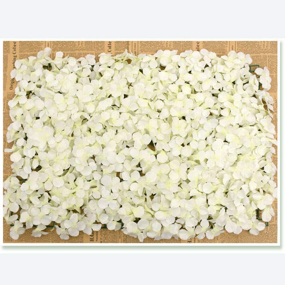 white Artificial Flowers Wall 