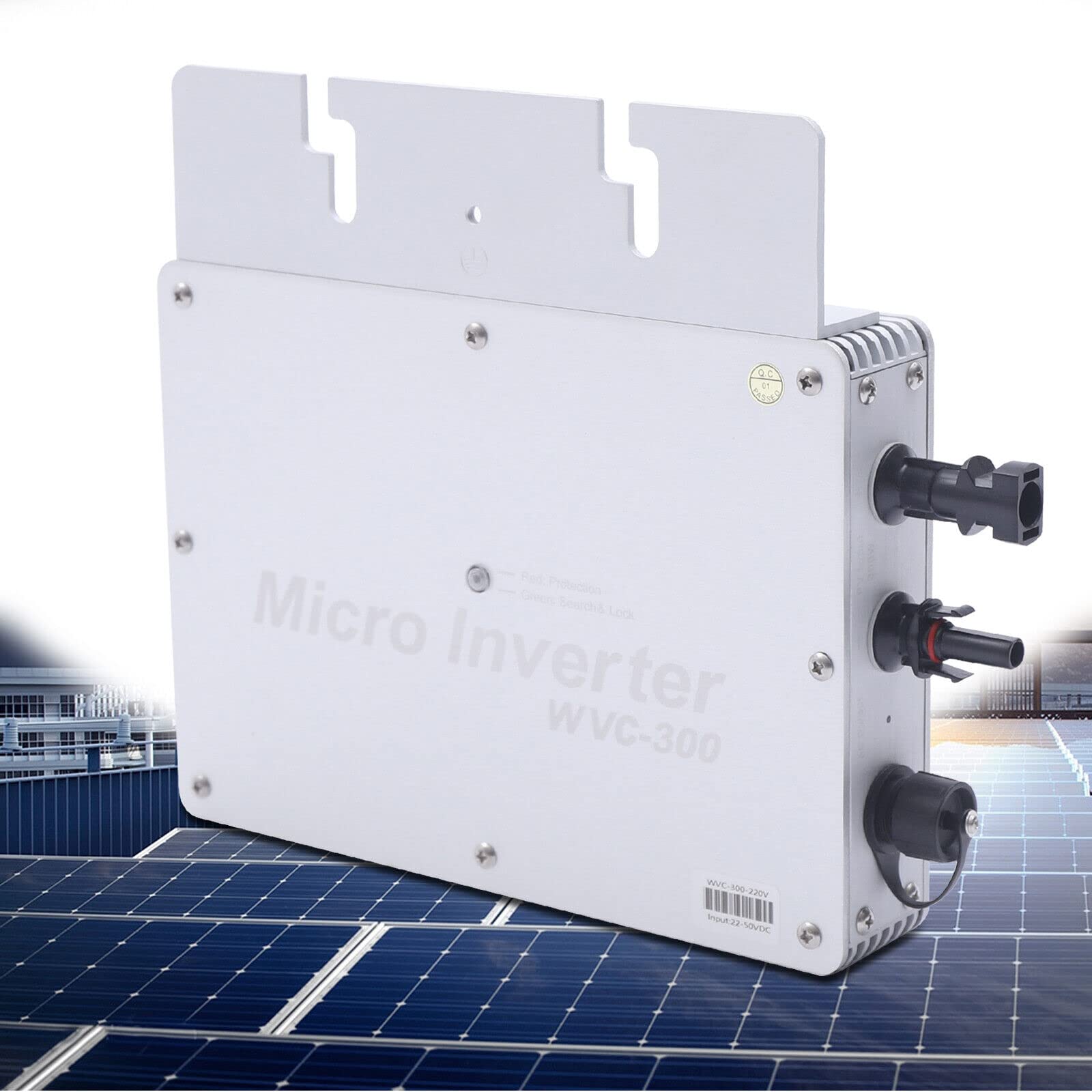 Micro onduleur solaire pour grille solaire 1200 W - 220 V - Étanche IP65 -  Pour panneau solaire 30 V 36 V - DC 22-50 V - Entrée PV AC180-260 V